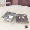 Khay Inox GN 1/6 ,khay chia thực phẩm có nắp đậy dùng cho nhà hàng, khách sạn, bếp ăn tập thể