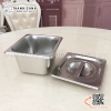 Khay Inox GN 1/6 ,khay chia thực phẩm có nắp đậy dùng cho nhà hàng, khách sạn, bếp ăn tập thể