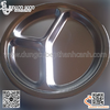 Khay cơm inox 3 ô hình tròn tiện lợi 26cm, gọn nhẹ, phù hợp cho nhiều đối tượng sử dụng