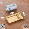 Khay đựng đồ ăn vặt bằng inox có kèm ngăn đựng nước chấm với nhiều kiểu dáng khác nhau
