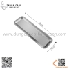Khay inox chữ nhật màu vàng và bạc nhiều kích thước
