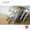 Khay cơm inox 7 ngăn HÀN QUỐC (SUS304), Khay cơm Hàn Quốc chia 7 ô
