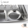 Khay cơm inox 7 ngăn HÀN QUỐC (SUS304), Khay cơm Hàn Quốc chia 7 ô