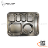 Khay cơm inox 7 ngăn HÀN QUỐC (SUS304), Khay cơm Hàn Quốc chia 7 ô