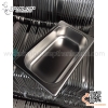 Khay inox GN 1/3, khay buffet, Khay inox có nắp đậy chuyên dụng trong bếp ăn nhiều độ sâu khác nhau