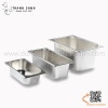 Khay inox GN 1/4 Đựng Thạch Topping Đựng Thực Phẩm Các Size, Khay buffet có nắp đậy