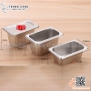Khay inox GN 1/9 Đựng Thạch Topping Đựng Thực Phẩm Các Size