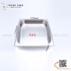 Khay inox GN 2/3 , Khay Inox 2/3 ,khay chia thực phẩm có nắp đậy dùng cho nhà hàng, khách sạn, bếp ăn tập thể