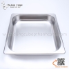 Khay inox GN 2/3 , Khay Inox 2/3 ,khay chia thực phẩm có nắp đậy dùng cho nhà hàng, khách sạn, bếp ăn tập thể