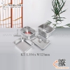 Khay inox GN 2/3 , Khay Inox 2/3 ,khay chia thực phẩm có nắp đậy dùng cho nhà hàng, khách sạn, bếp ăn tập thể