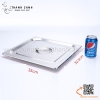 Khay inox GN 2/3 , Khay Inox 2/3 ,khay chia thực phẩm có nắp đậy dùng cho nhà hàng, khách sạn, bếp ăn tập thể