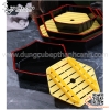 Khay bày sushi, sashimi hình LỤC GIÁC chất liệu nhựa siêu bền ABS