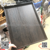 Khay nhựa hình chữ nhật vân gỗ, khay bê đồ cao cấp