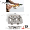 Khay cơm inox hình oto, khay ăn Inox cho bé hình ô tô