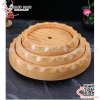 Khay tròn bày sushi vân gỗ / Khay gỗ hình tròn bày sashimi SL183, SL184, SL185