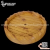 Khay tròn bày sushi vân gỗ / Khay gỗ hình tròn bày sashimi SL183, SL184, SL185