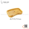 Khay bày sushi , sashimi chiết eo vân gỗ , chất liệu nhựa ABS siêu bền SL190, SL191, SL192