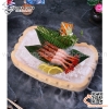 Khay bày sushi , sashimi chiết eo vân gỗ , chất liệu nhựa ABS siêu bền SL190, SL191, SL192