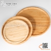 Khay gỗ tre cao cấp hình tròn (nhiều cỡ)