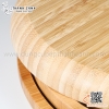 Khay gỗ tre cao cấp hình tròn (nhiều cỡ)