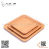 Khay gỗ tre hình vuông - Khay gỗ tre đựng thức ăn