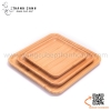 Khay gỗ tre hình vuông - Khay gỗ tre đựng thức ăn