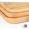 Khay gỗ tre hình vuông - Khay gỗ tre đựng thức ăn
