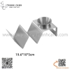 Kệ trưng bày bánh Taco, khay làm bánh taco không kèm cốc bằng inox cao cấp