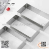 Khuôn salad bằng inox hình chữ nhật hàng dày