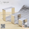 Khuôn salad bằng inox hình vuông hàng dày