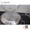 Nồi lẩu inox Fivestar 3 đáy nắp kính cao cấp size 24/26/28/32cm