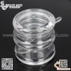 Lọ đựng gia vị mica nhựa trong cao cấp kèm thìa múc