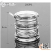 Lọ đựng gia vị mica nhựa trong cao cấp kèm thìa múc