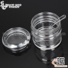 Lọ đựng gia vị mica nhựa trong cao cấp kèm thìa múc