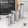 Lọ rắc tiêu muối bằng inox 4 số có điều chỉnh lỗ to nhỏ
