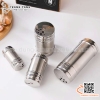 Lọ rắc tiêu muối bằng inox 4 số có điều chỉnh lỗ to nhỏ