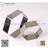 Khuôn salad bằng inox hình lục lăng, khuôn ring 6 cạnh hàng dày