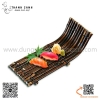 Tấm ống trúc trang trí sushi, sashimi , mành trang trí sashimi dạng ống kết phong cách Nhật Bản