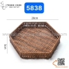 Rổ mây hình lục giác nhiều kích cỡ