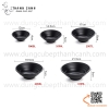 Bộ bát đĩa, cốc chén Melamine đen chuyên dụng cho quán nướng, nhà hàng, quán ăn 3 sao