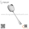Muôi inox múc salad kiểu dáng châu âu, muôi múc tàu hũ, môi múc pudding