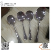 Muôi inox múc salad kiểu dáng châu âu, muôi múc tàu hũ, môi múc pudding