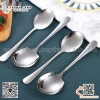 Muôi inox múc salad kiểu dáng châu âu, muôi múc tàu hũ, môi múc pudding