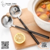Muôi Canh Inox 304 Cán Nhựa Kiểu Nhật, Muôi Canh Ramen Mini, Muôi lẩu phong cách Nhật Bản