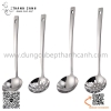 Muôi múc lẩu, vá inox ăn lẩu, bộ muôi lẩu dày nặng , bộ muôi lẩu Hàn Quốc