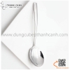 Muỗng xúc salad, thìa xúc salad, muỗng phục vụ cán cong inox 304 cao cấp