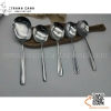 Muỗng xúc salad, thìa xúc salad, muỗng phục vụ cán cong inox 304 cao cấp