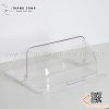 Nắp khay buffet hình chữ nhật mở 180 độ (không kèm khay). Nắp nhựa mica đậy khay 1/2, nắp chụp nhựa 1/2