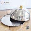 Nắp đậy thức ăn inox, nắp chụp thức ăn bằng inox, Nắp chụp inox tròn - Chụp Bánh - Đậy Thức Ăn