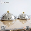 Nắp đậy thức ăn inox, nắp chụp thức ăn bằng inox, Nắp chụp inox tròn - Chụp Bánh - Đậy Thức Ăn
